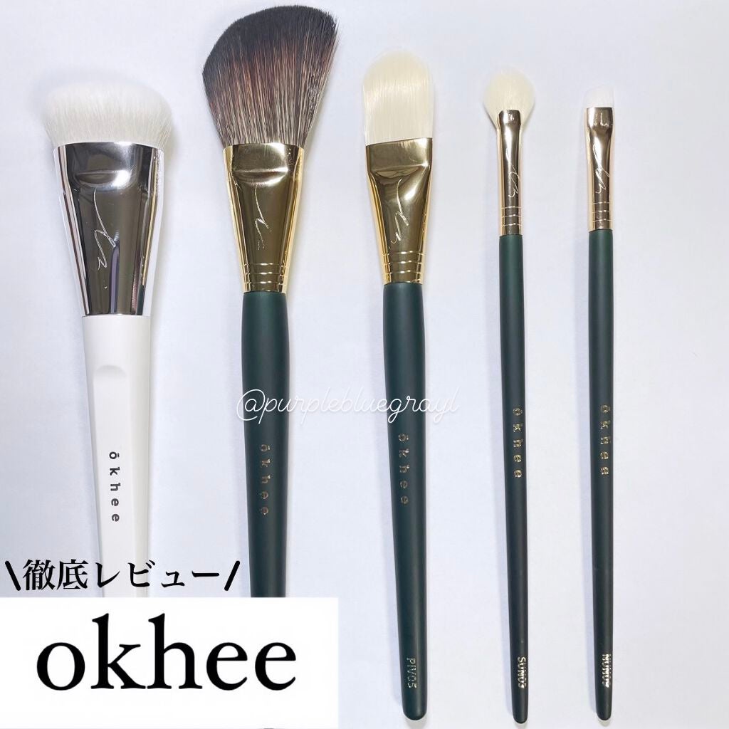 okhee 白玉ファンデーションブラシ/SOOA DOR/メイクブラシを使ったクチコミ(1枚目)