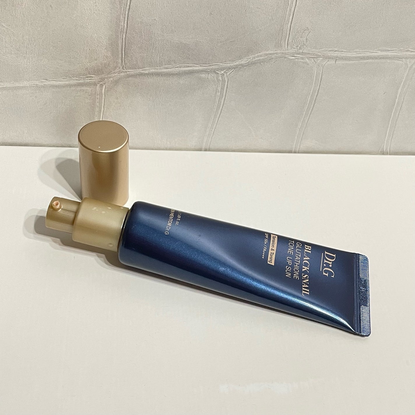 ブラックスネイルグルタチオントーンアップサン/Dr.G/日焼け止めクリームを使ったクチコミ(3枚目)