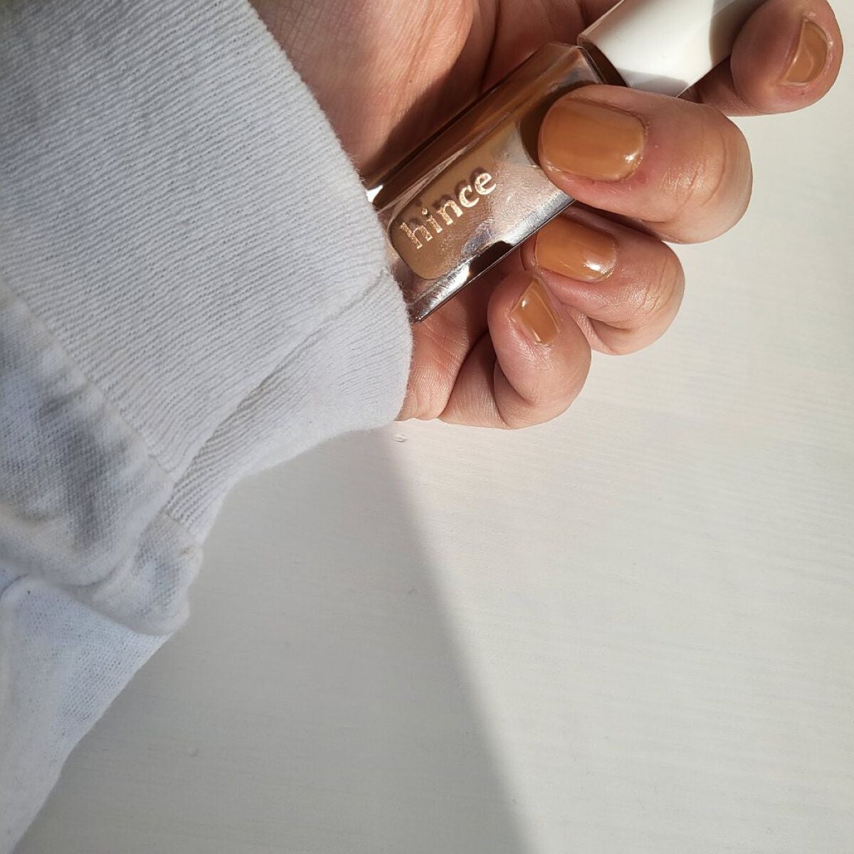 グロウアップネイルカラー/hince/マニキュアを使ったクチコミ(1枚目)