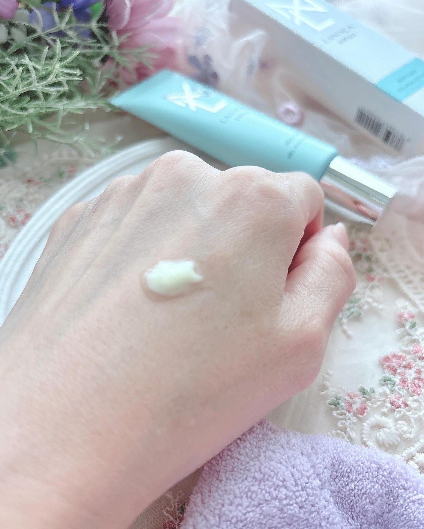 シルキーシャインスキンクリーム/LANiXCA/フェイスクリームを使ったクチコミ(2枚目)