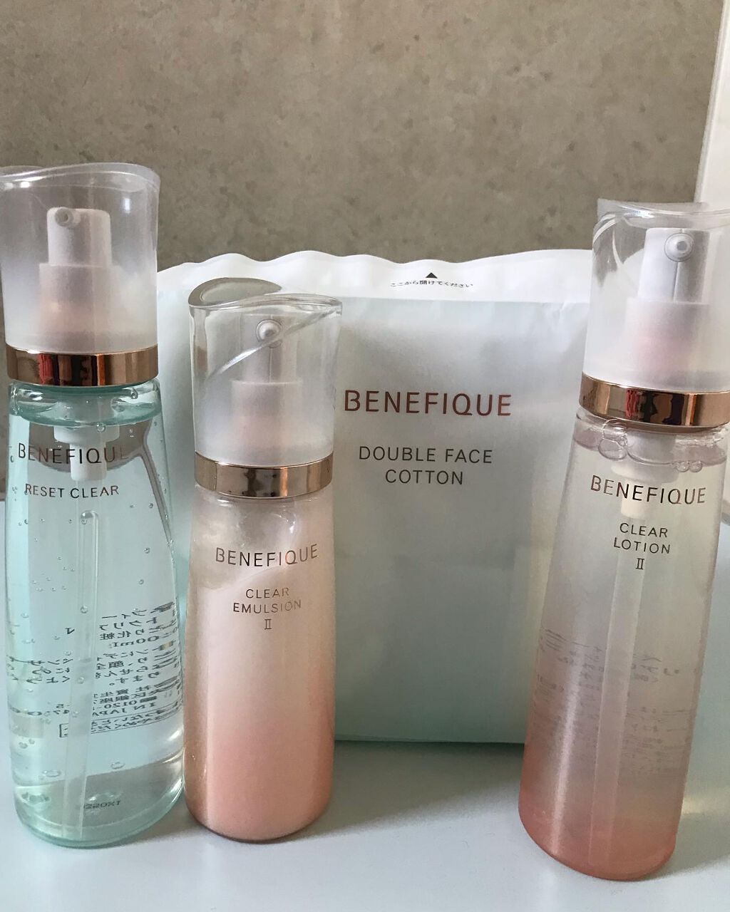 クリアローションI・II・III/BENEFIQUE/化粧水を使ったクチコミ(3枚目)