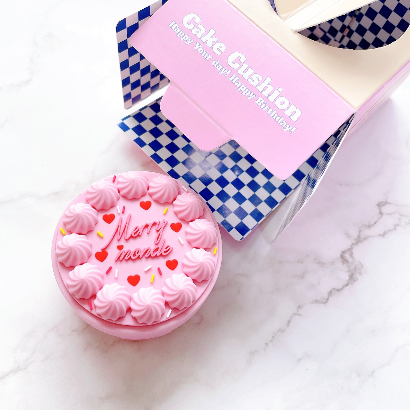 ハッピーユアデイクッション/Merrymonde/クッションファンデーションを使ったクチコミ(2枚目)