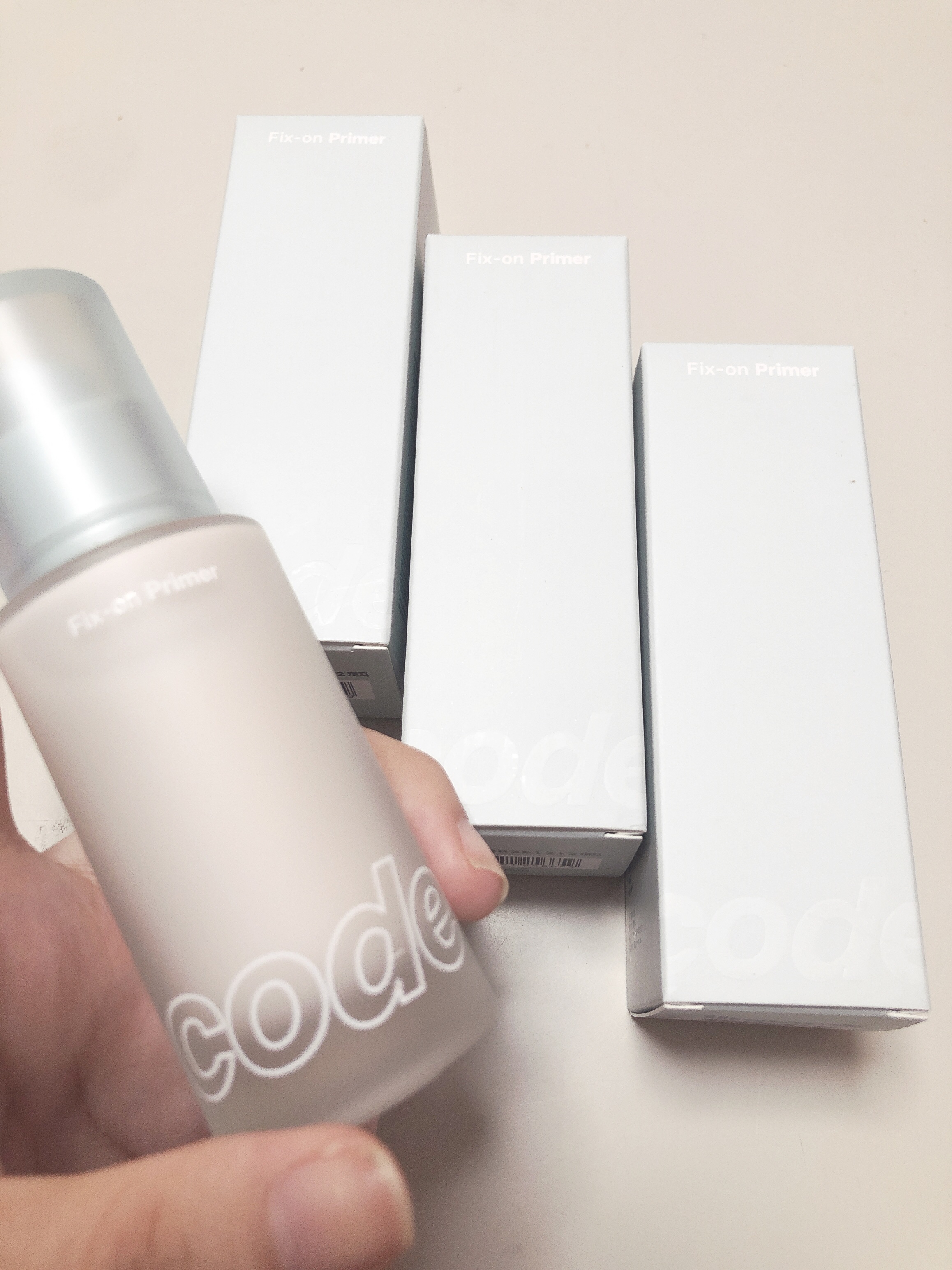 フィックスオン プライマー トーンベース/CODE GLO KOLOR/化粧下地を使ったクチコミ（1枚目）