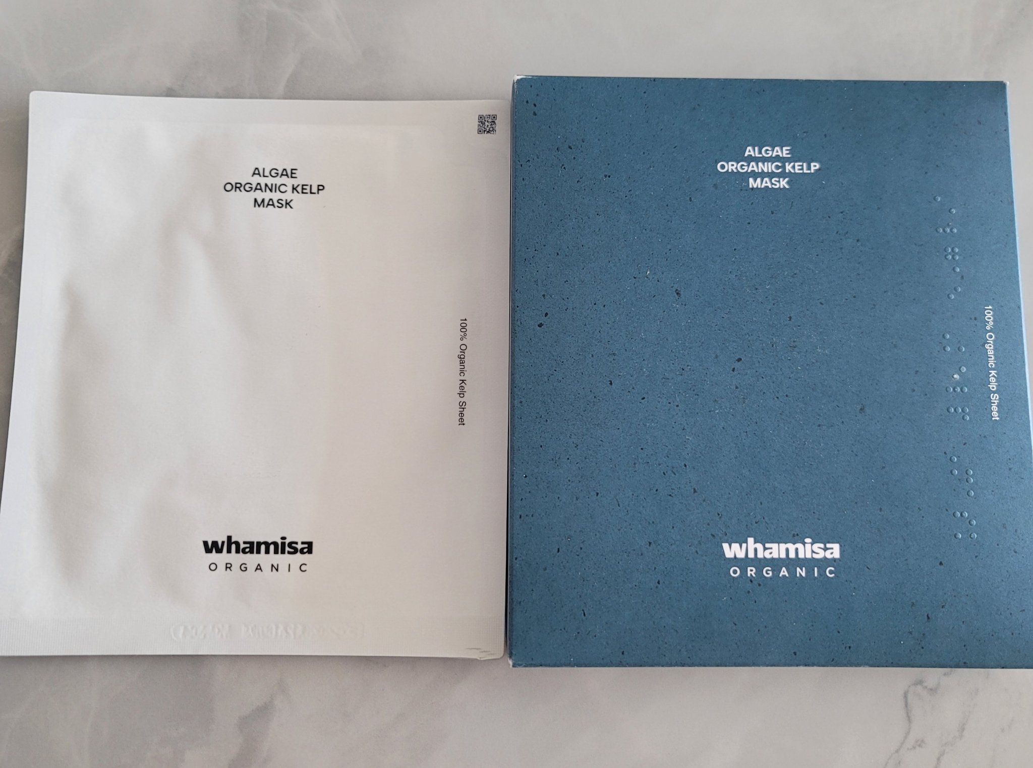 アルゲオーガニックコンブマスクパック/WHAMISA/シートマスク・パックを使ったクチコミ（1枚目）