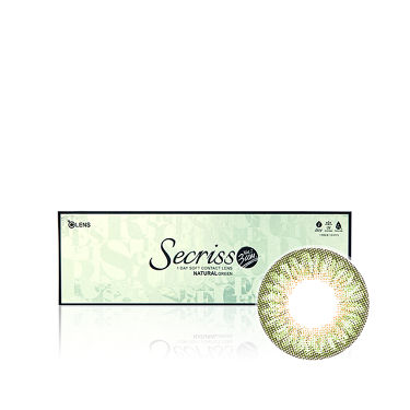 Secriss シクリス ３コンナチュラルグリーン Poplens ポップレンズ Lips