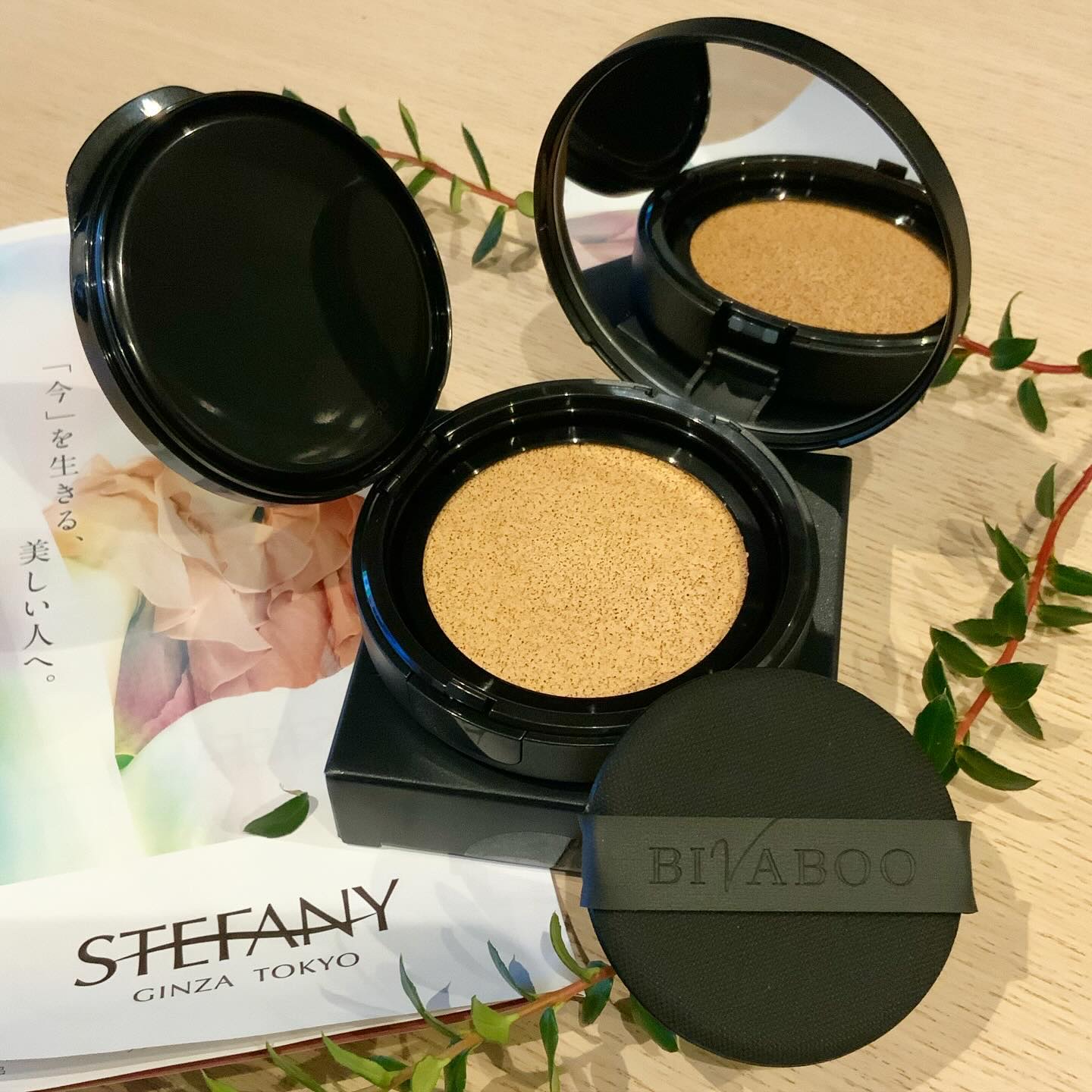 ベルベットジュエルクッション/BIVABOO/クッションファンデーションを使ったクチコミ（3枚目）