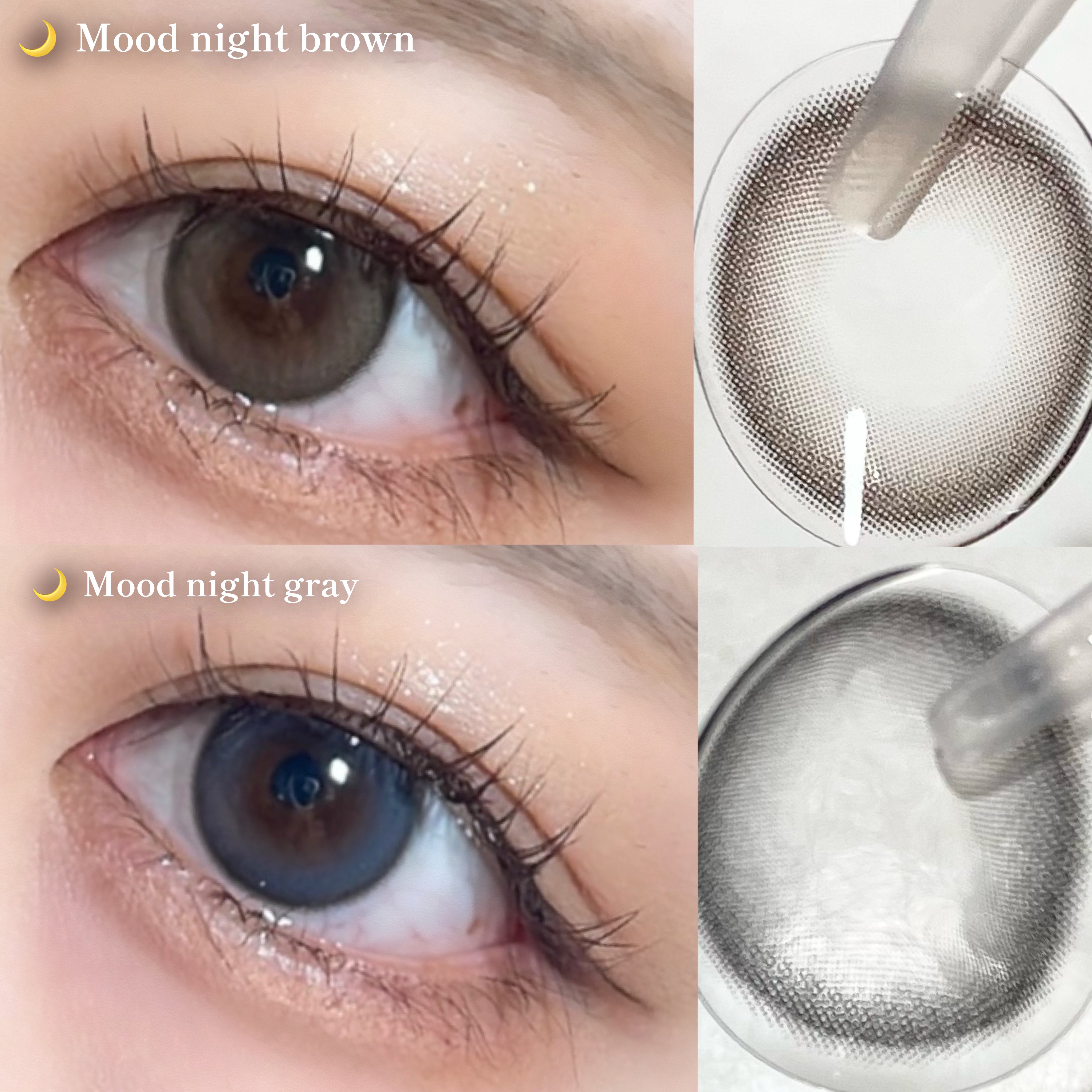 Moodnight 1day/OLENS/ワンデー（１DAY）カラコンを使ったクチコミ（2枚目）