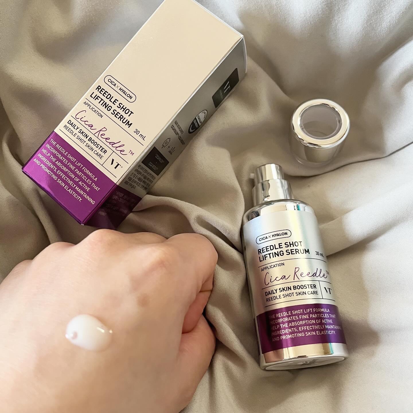 リードルショット リフティングセラム/VT/美容液を使ったクチコミ（2枚目）