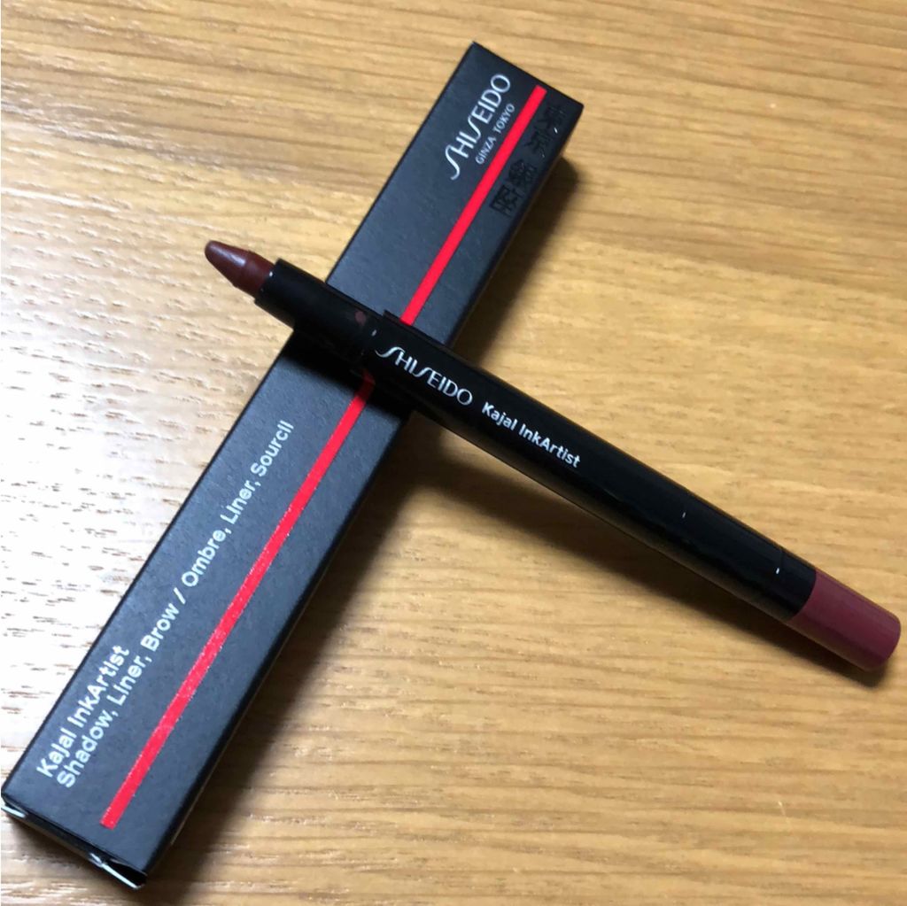 カジャルインクアーティスト/SHISEIDO/スティックアイシャドウを使ったクチコミ（1枚目）