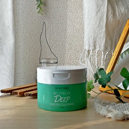 AC コントロール EX ディープ グリーン カーミング パッド 60枚入 /DEWYTREE/トナーパッドを使ったクチコミ(4枚目)