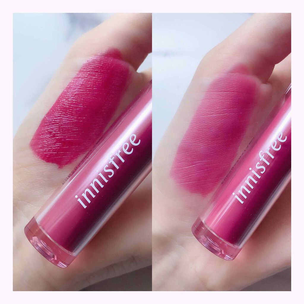 フルーティー スクイーズ ティント/innisfree/リップティントを使ったクチコミ(2枚目)
