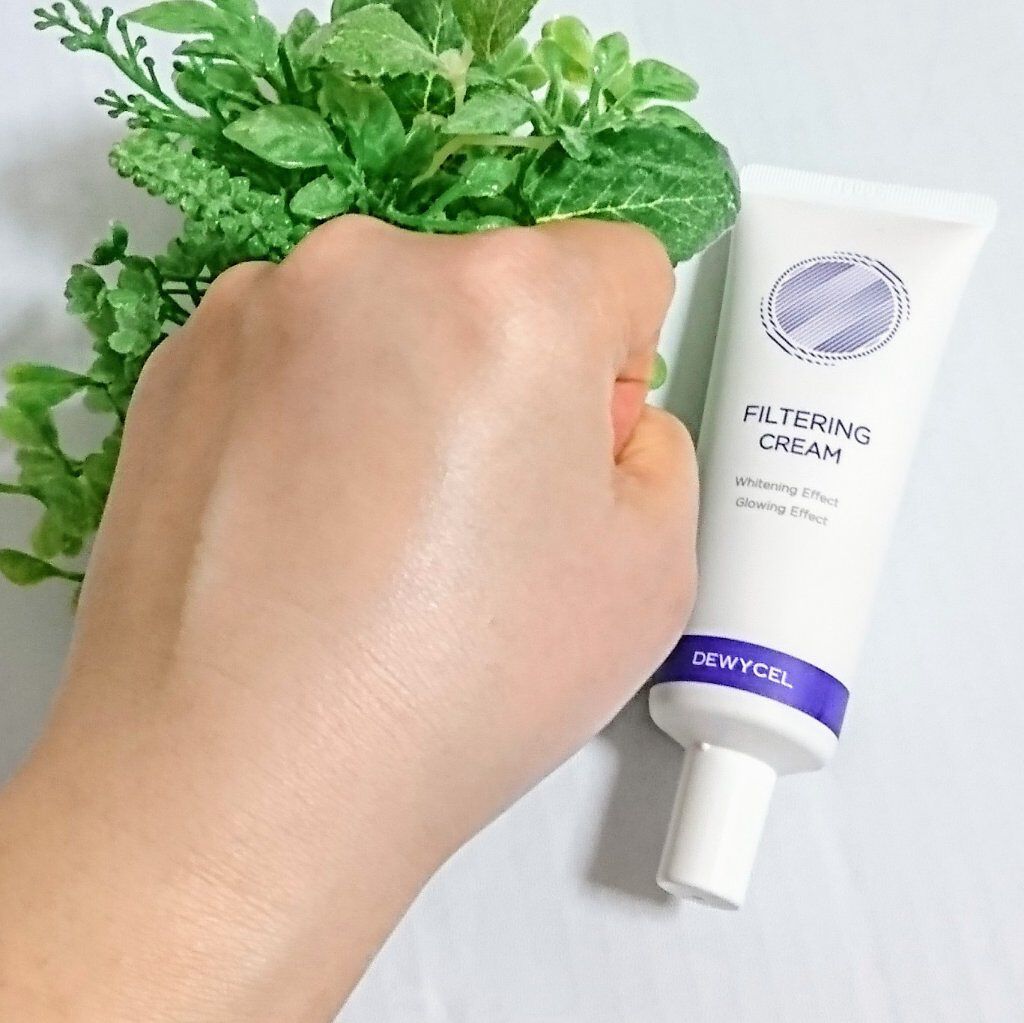 フィルタリングクリーム/DEWYCEL/日焼け止めクリームを使ったクチコミ（3枚目）