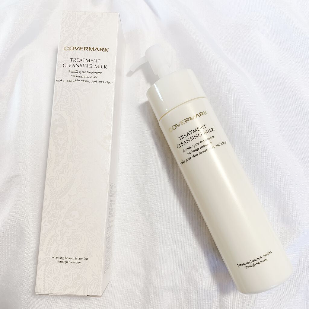 トリートメント クレンジング ミルク/COVERMARK/ミルククレンジングを使ったクチコミ（1枚目）