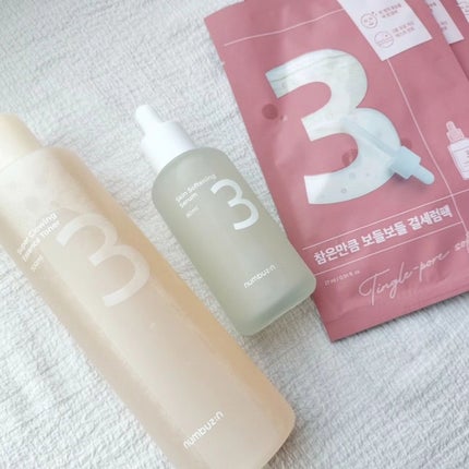 3番 すべすべキメケアセラム/numbuzin/美容液を使ったクチコミ(8枚目)