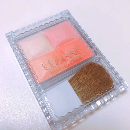 ミックスカラーチーク/CEZANNE/パウダーチークを使ったクチコミ(1枚目)