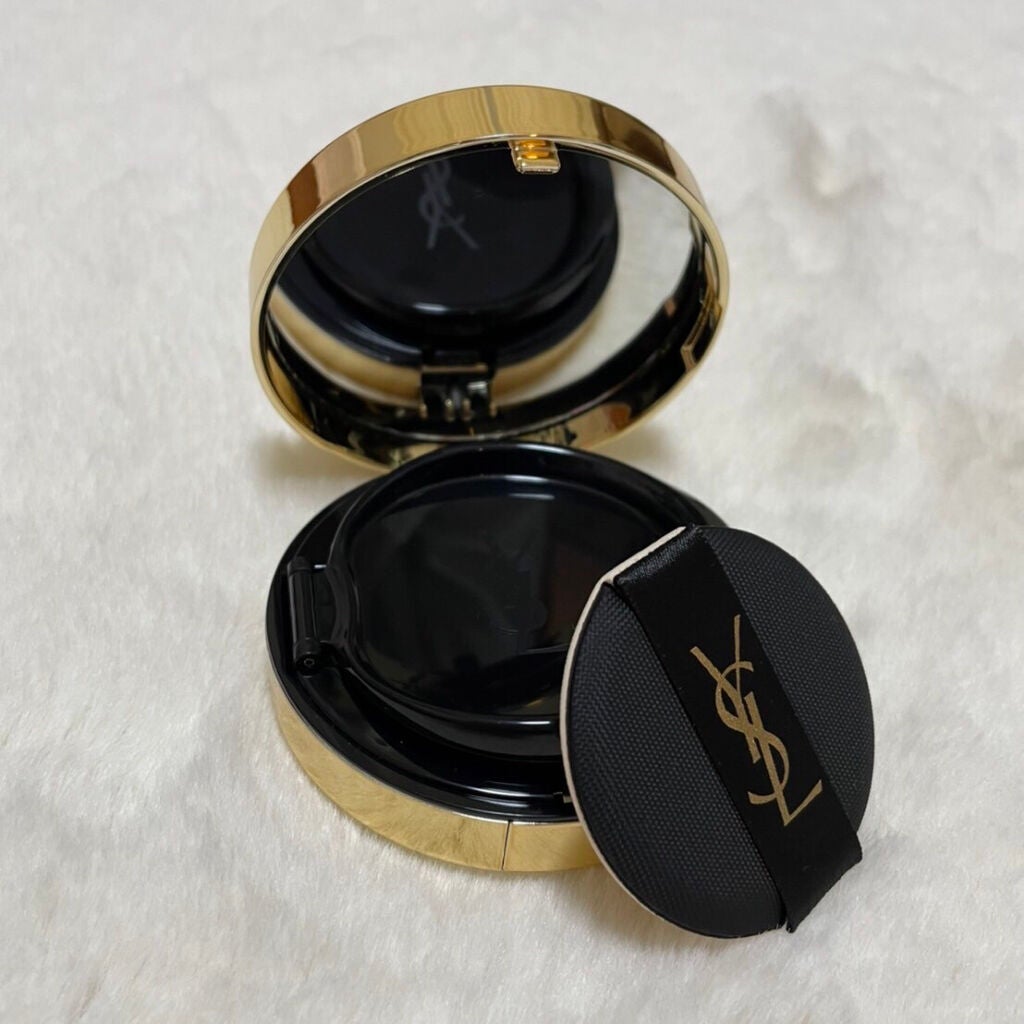 アンクル ド ポー ルクッション ゴールドラッシュ ハイライター/YVES SAINT LAURENT BEAUTE/リキッドハイライトを使ったクチコミ(4枚目)