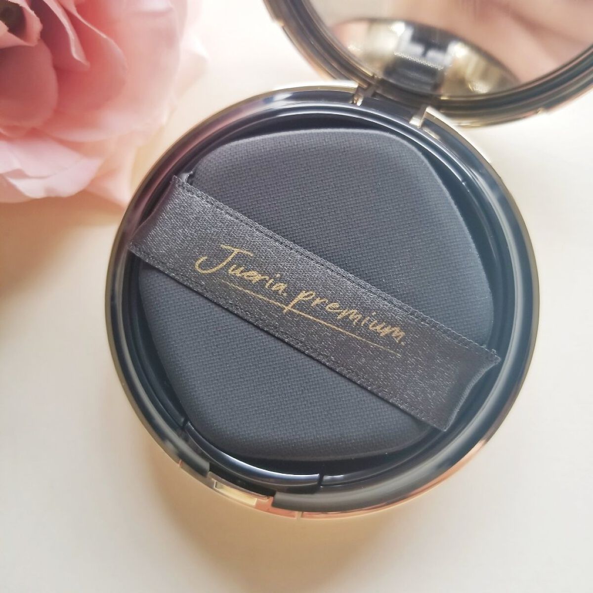 プレミアムニードルファンデーション ナチュラルベージュ/ジュエリアプレミアム/クッションファンデーションを使ったクチコミ（3枚目）