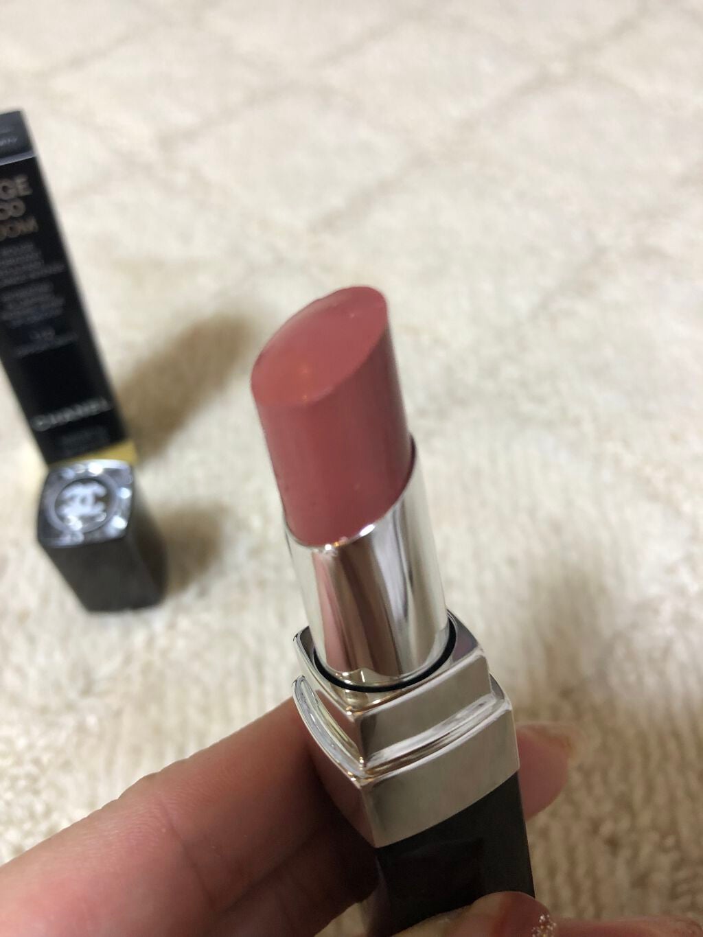 ルージュ ココ ブルーム /CHANEL/口紅を使ったクチコミ(3枚目)