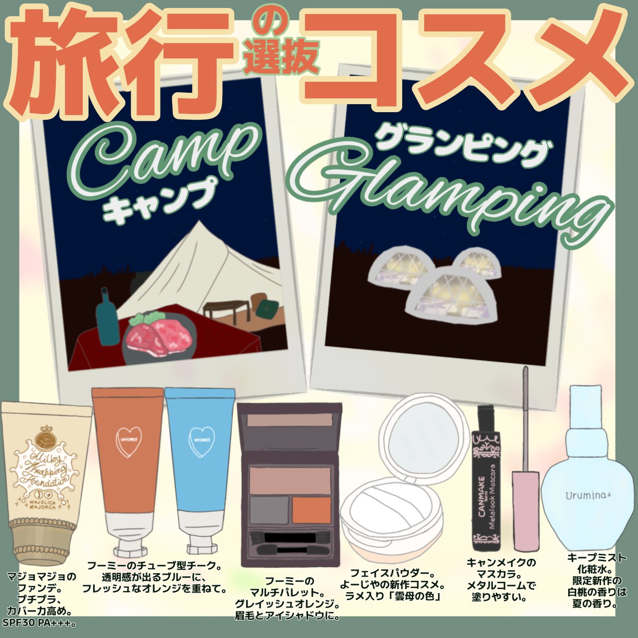 ウルミナプラス 生つやキープミスト 白桃の香り/ウルミナプラス/ミスト状化粧水を使ったクチコミ（1枚目）