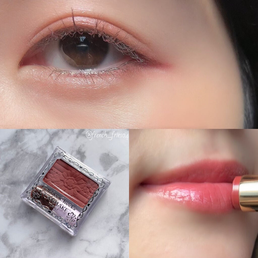 【旧品】パウダーチークス/キャンメイク/パウダーチークを使ったクチコミ(2枚目)