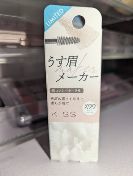 キス うす眉メーカー/KiSS/眉マスカラを使ったクチコミ(5枚目)