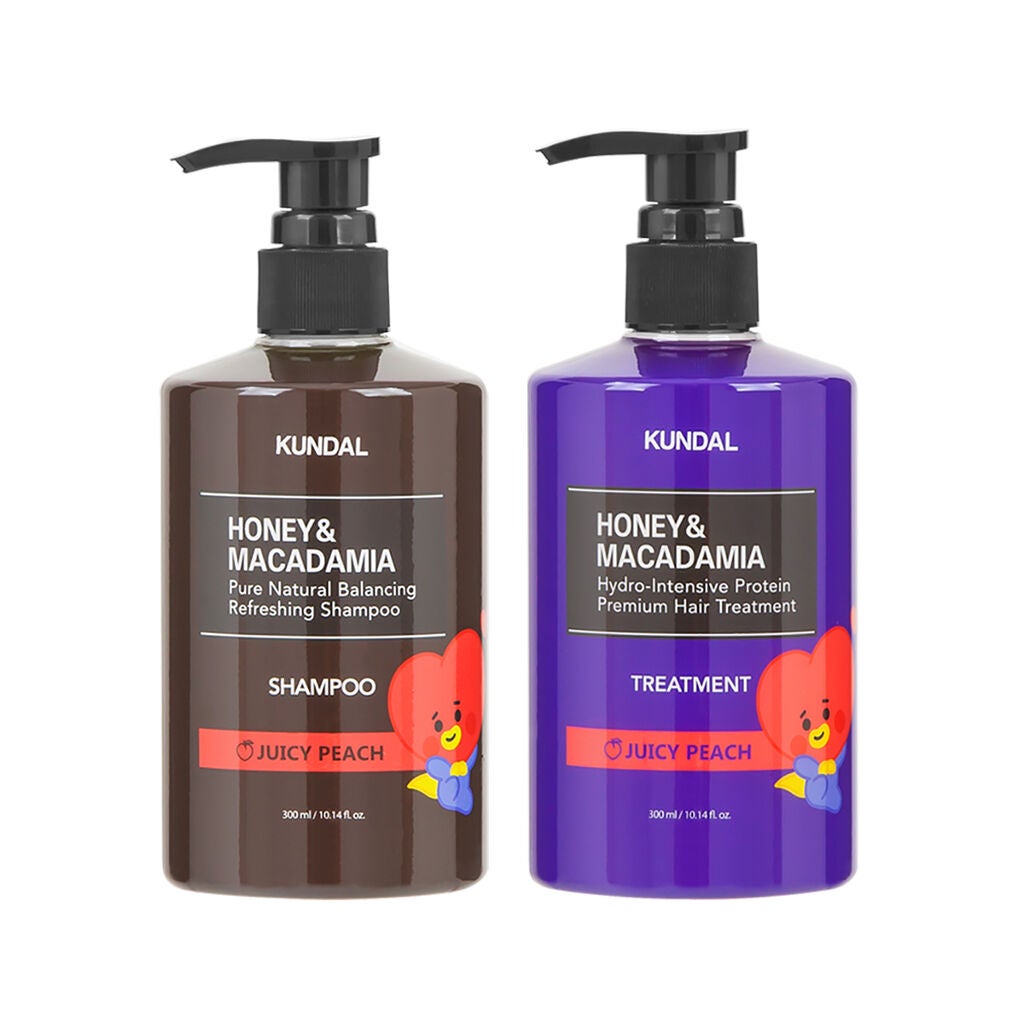ハニー&マカデミアシャンプー/トリートメント ジューシィピーチ Juicy peach