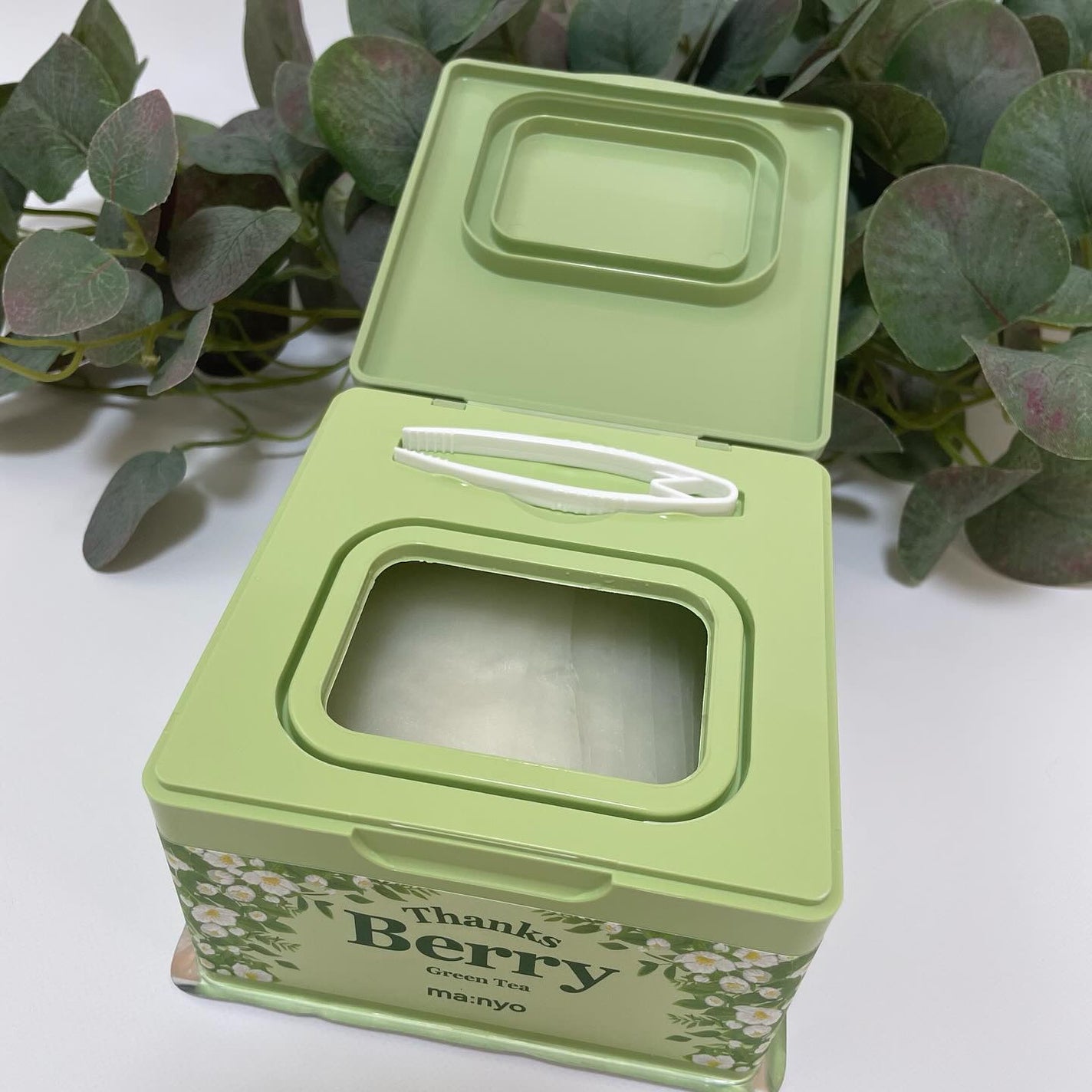 Thanks Berry グリーンティーシートマスク/manyo/シートマスク・パックを使ったクチコミ(6枚目)