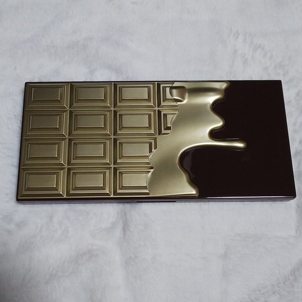 アイラブチョコレート ゴールデンバー/MAKEUP REVOLUTION/アイシャドウパレットを使ったクチコミ（2枚目）