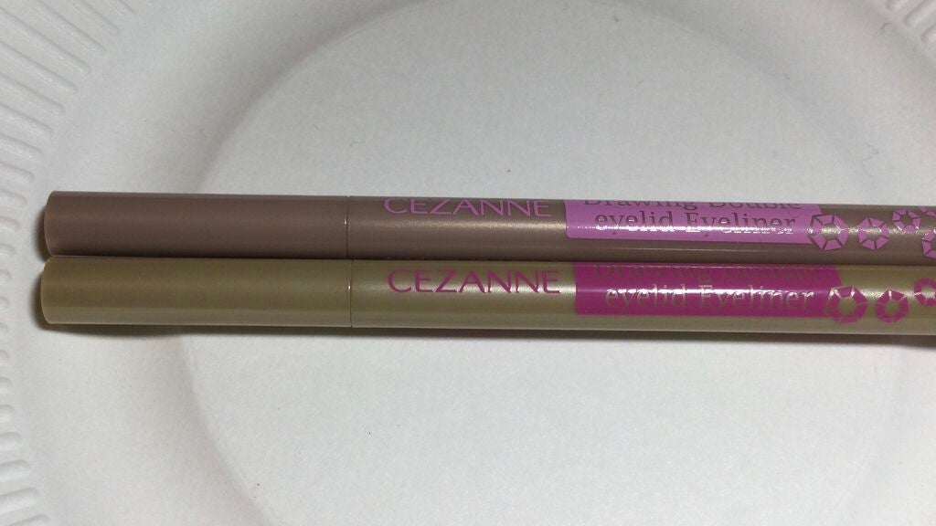 描くふたえアイライナー/CEZANNE/リキッドアイライナーを使ったクチコミ(2枚目)