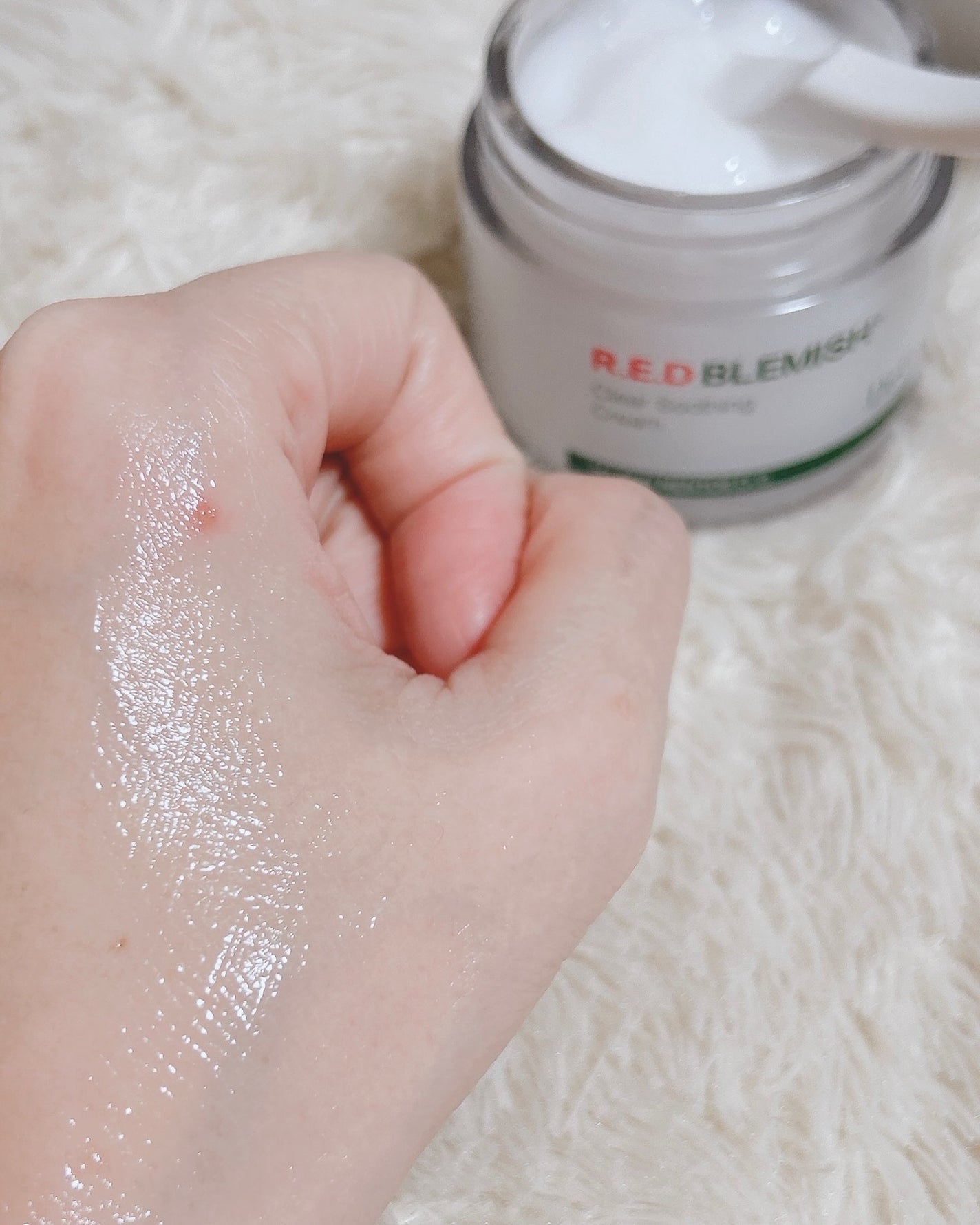 レッドブレミッシュ クリアスージングクリーム/Dr.G/フェイスクリームを使ったクチコミ(4枚目)