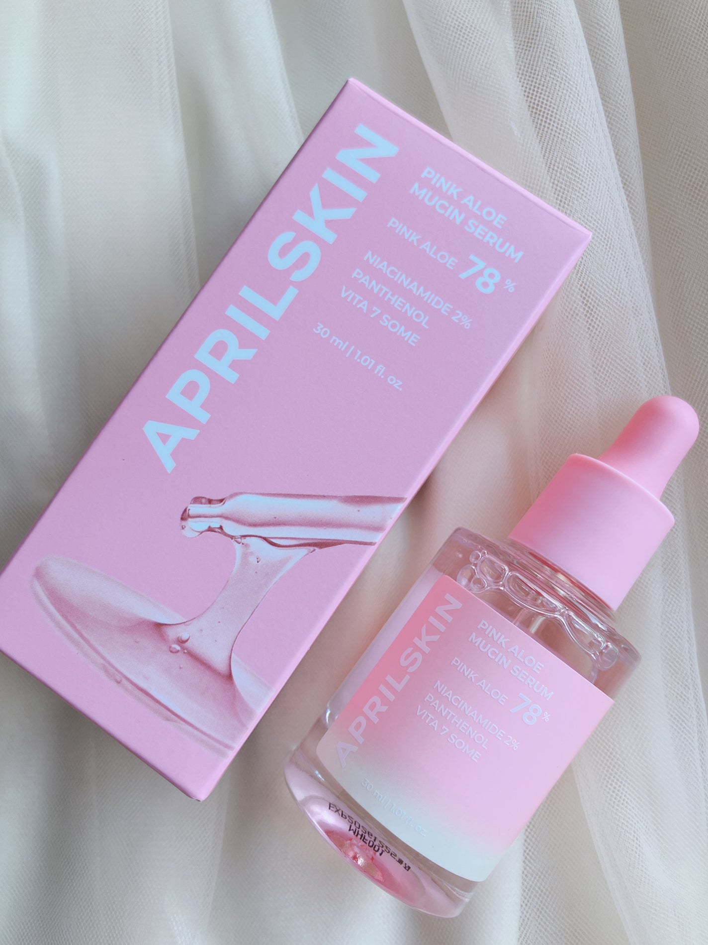 ピンクアロエビタトナー/APRILSKIN/化粧水を使ったクチコミ(4枚目)