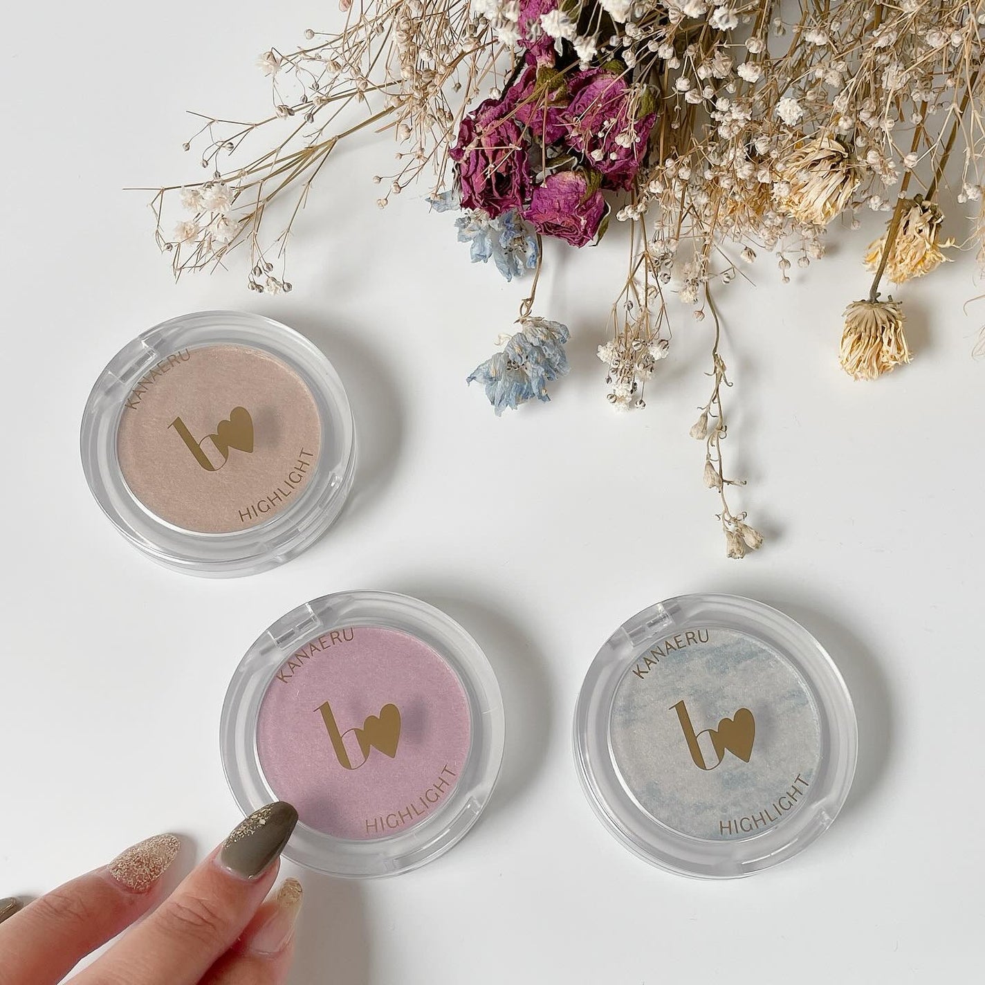 叶えるハイライト/b idol/パウダーハイライトを使ったクチコミ(2枚目)