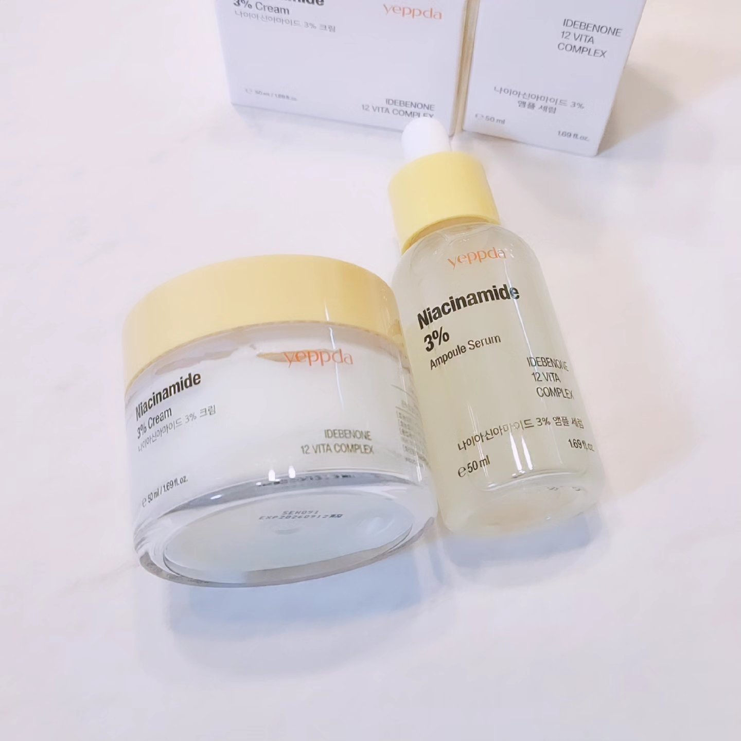 ナイアシンアミド 3% クリーム/yeppda/フェイスクリームを使ったクチコミ（2枚目）