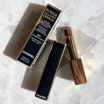 ルージュ アリュール レクストレ/CHANEL/口紅を使ったクチコミ(2枚目)