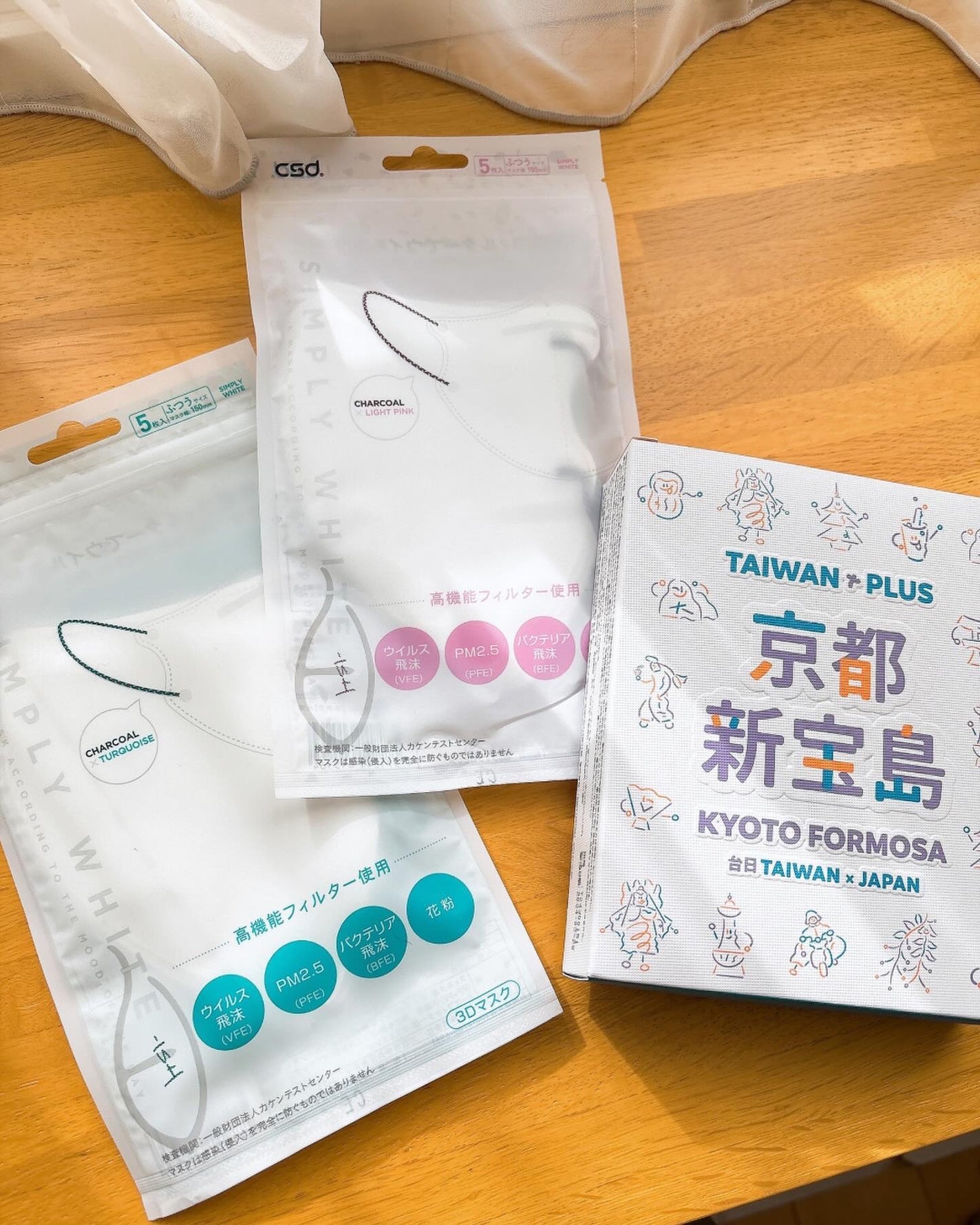 シンプリーホワイト3Dマスク/CSD/マスクを使ったクチコミ(1枚目)