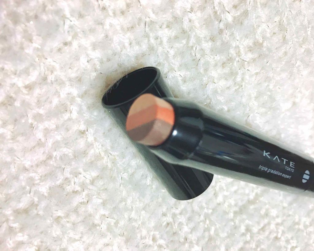 トリプルグラデエキスパート BR-2 レッドブラウン/KATE/スティックアイシャドウを使ったクチコミ（3枚目）