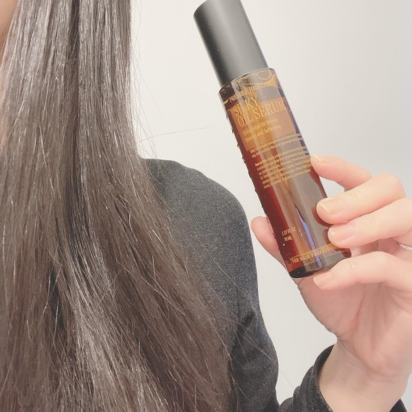 SILKY OIL SERUM/CULRY SHYLL/ヘアオイルを使ったクチコミ(3枚目)