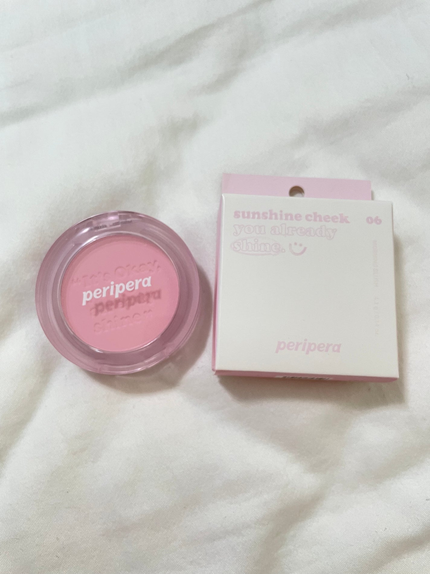 ピュア ブラッシュド サンシャイン チーク/PERIPERA/パウダーチークを使ったクチコミ(1枚目)