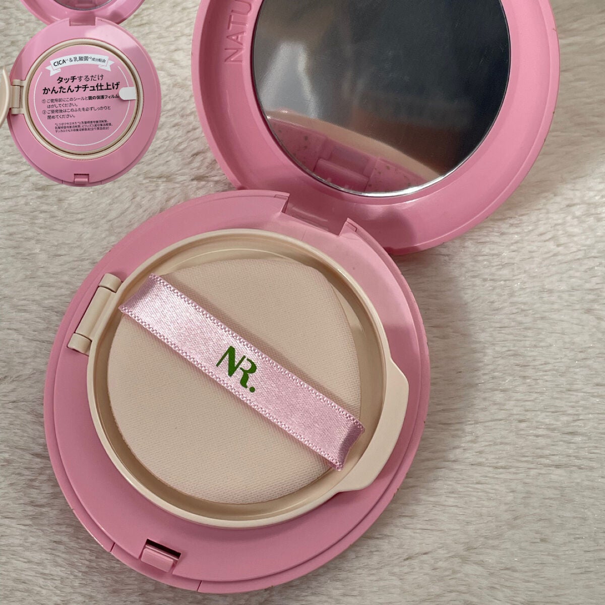 PROBIOエッセンスクッション/ネイチャーリパブリック/クッションファンデーションを使ったクチコミ(3枚目)