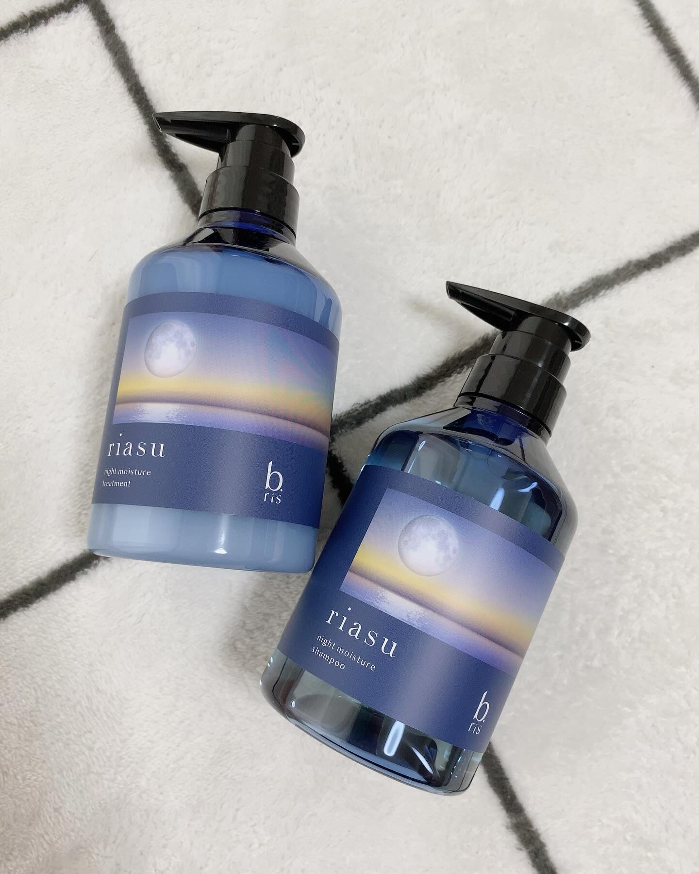 リアス ナイト モイスチャー シャンプー/トリートメント シトラスハーブの⾹り/riasu/市販シャンプーを使ったクチコミ（1枚目）