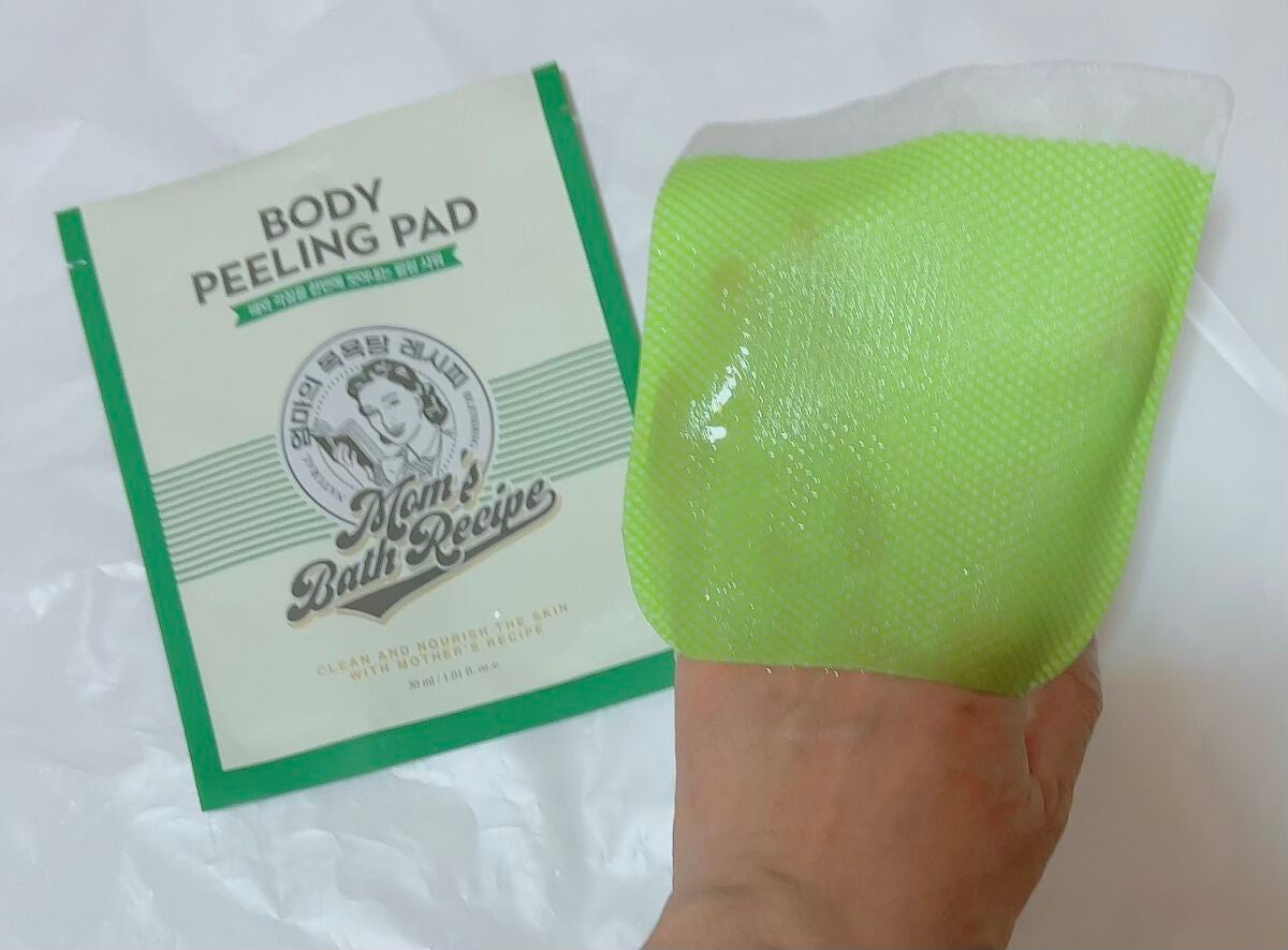 ボディピーリングパッド/Mom’s Bath Recipe/ピーリングを使ったクチコミ(5枚目)