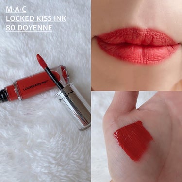 M·A·C ロックド キス インク リップカラー ドイエン（クリーン ローズ）/M・A・C/口紅の画像