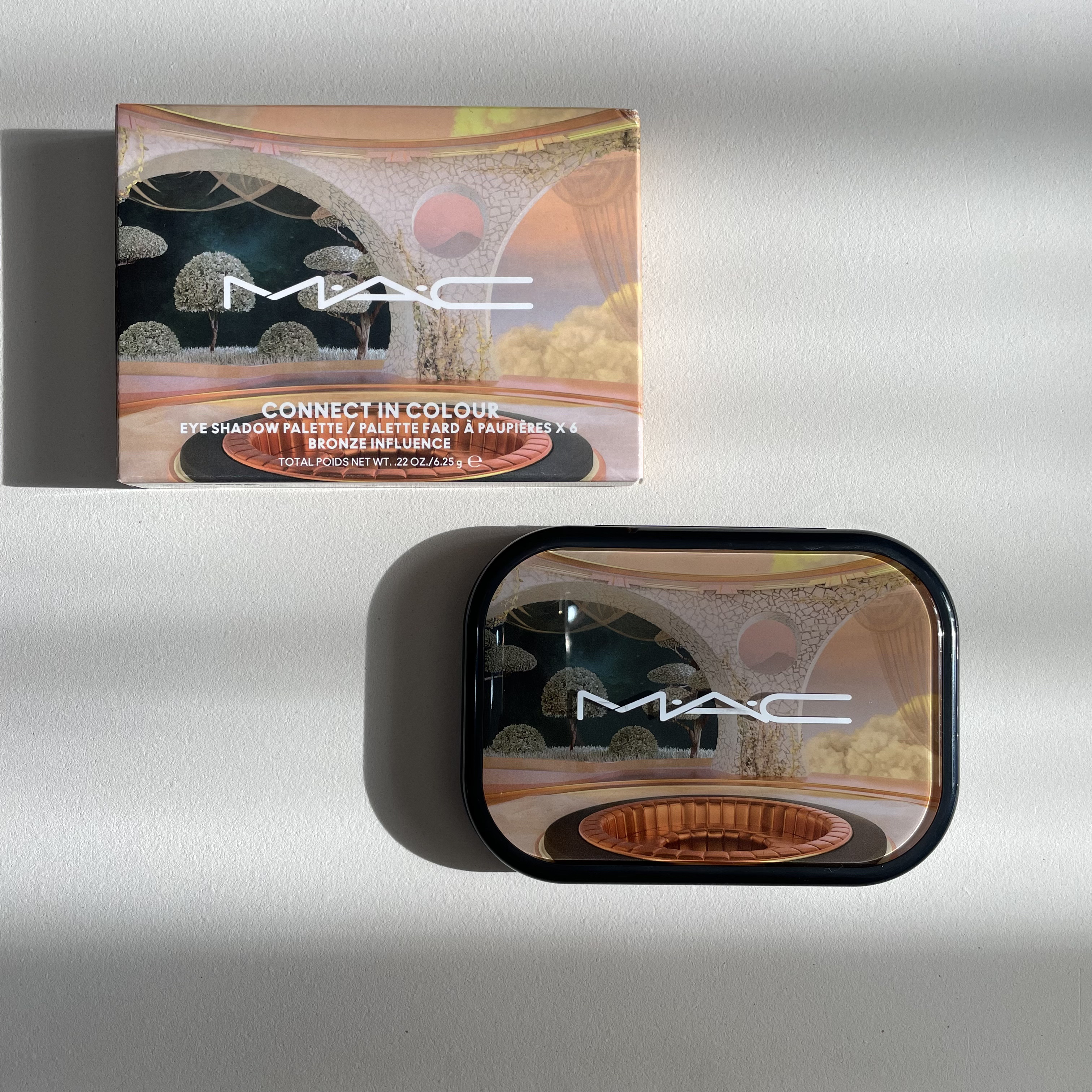 コネクト イン カラー アイシャドウ パレット × 6 ブロンズ インフルエンス/M・A・C/アイシャドウパレットを使ったクチコミ（1枚目）