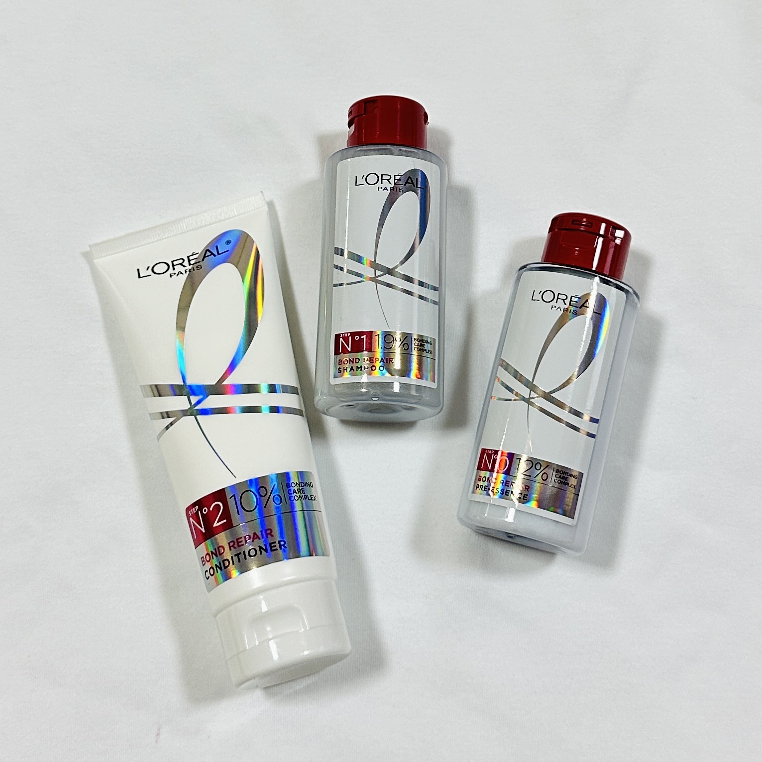 ロレアル パリ ボンド リペア シャンプー／コンディショナー/ロレアル パリ/市販シャンプーを使ったクチコミ（1枚目）