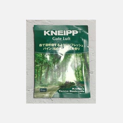 クナイプ グーテルフト バスソルト パイン<松の木>&モミの香り/クナイプ/無機塩系入浴剤を使ったクチコミ(1枚目)