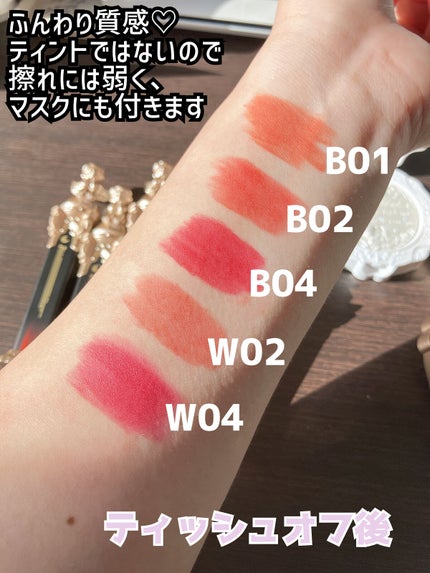 リトルエンジェルフェザーマットリップ/FlowerKnows/口紅を使ったクチコミ(3枚目)