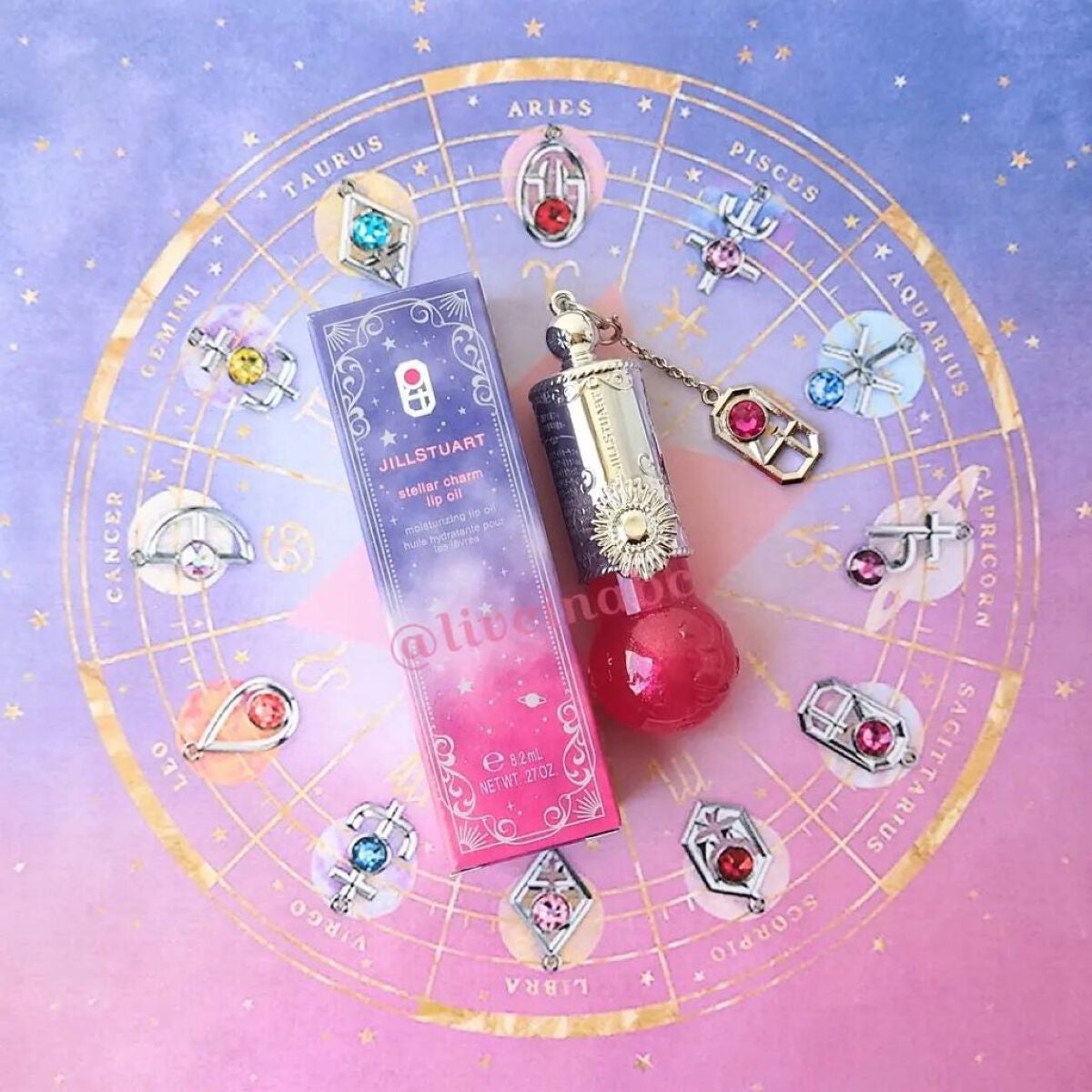 ステラーチャーム リップオイル/JILL STUART/口紅を使ったクチコミ(1枚目)