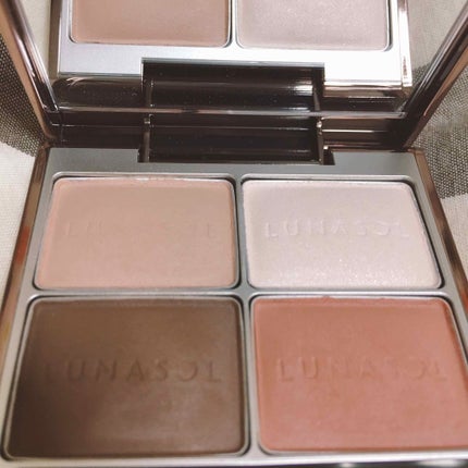 マカロングロウアイズ/LUNASOL/アイシャドウパレットを使ったクチコミ(1枚目)