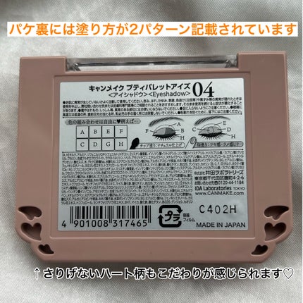 プティパレットアイズ/キャンメイク/パウダーアイシャドウを使ったクチコミ(6枚目)