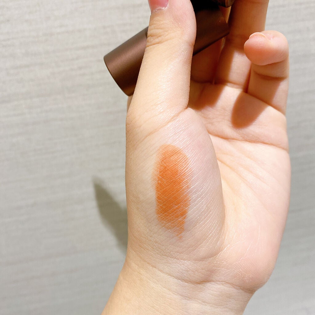 グラムロック ハッシュブラウン/too cool for school/口紅を使ったクチコミ(3枚目)